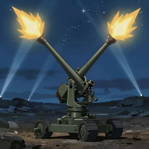 ack-ack gun