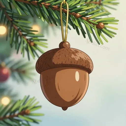 acorn-shaped