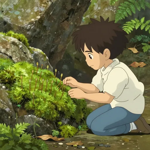 acrocarpous moss