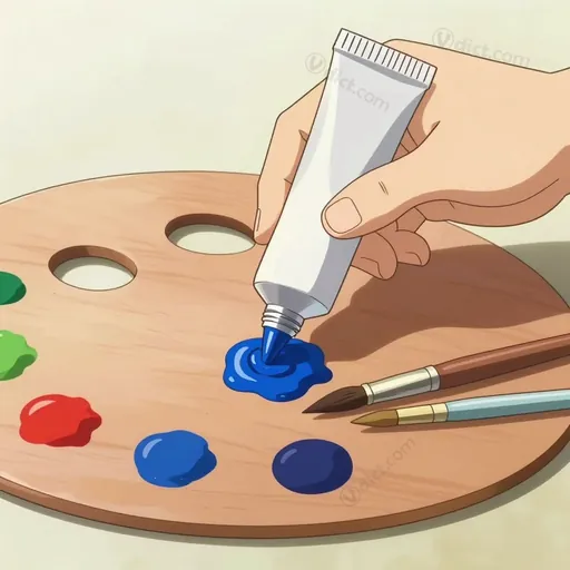 acrylic paint