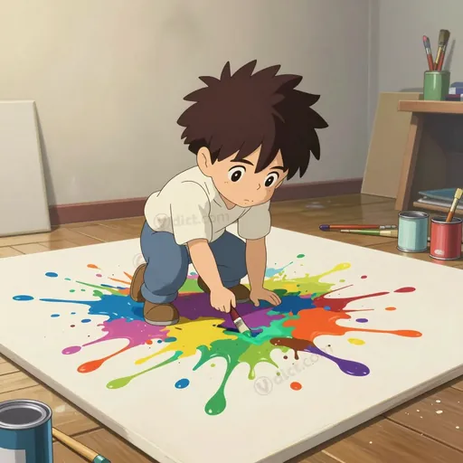 action painting