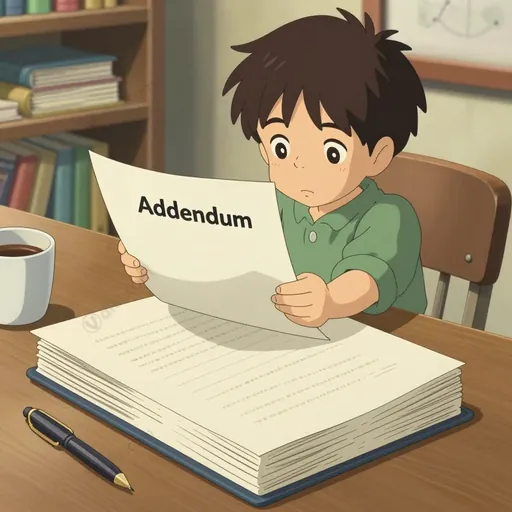 addendum