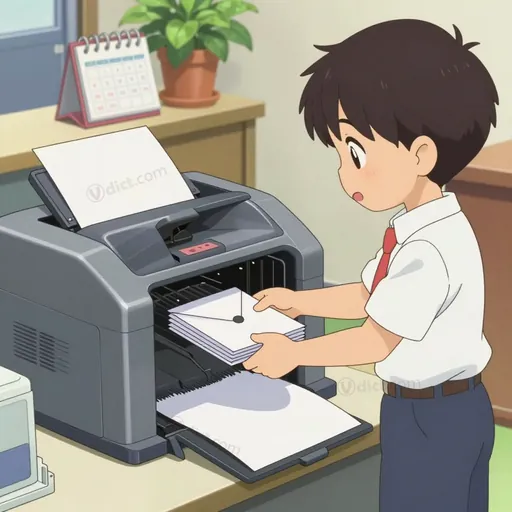 addressing machine