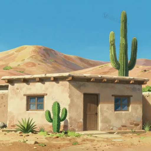 adobe house