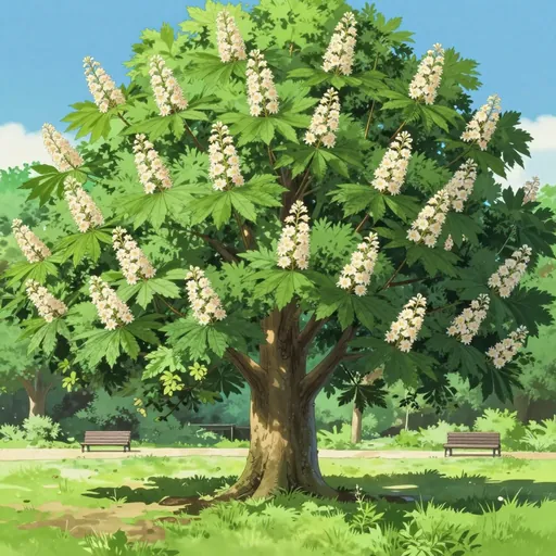 aesculus hippocastanum