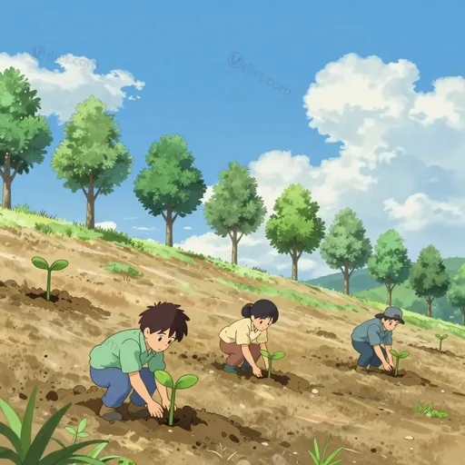 afforest