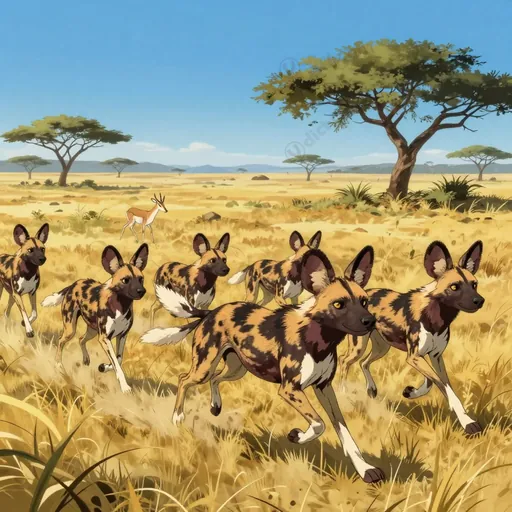 african hunting dog