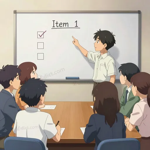 agenda item