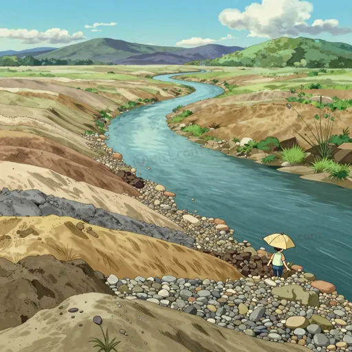 alluvial deposit
