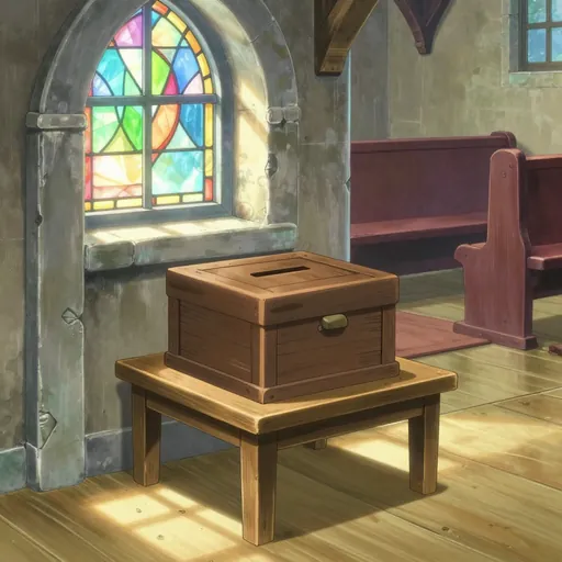 alms box