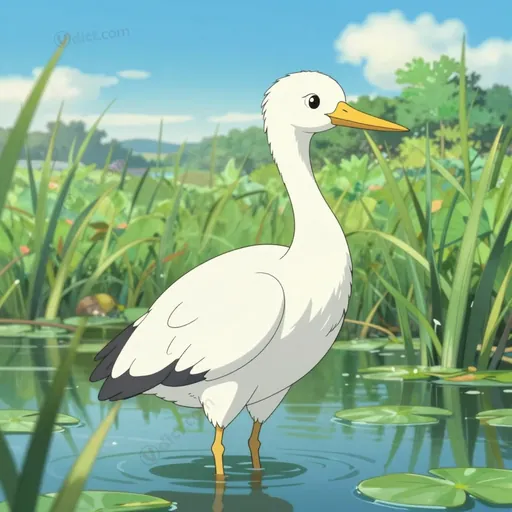 american egret