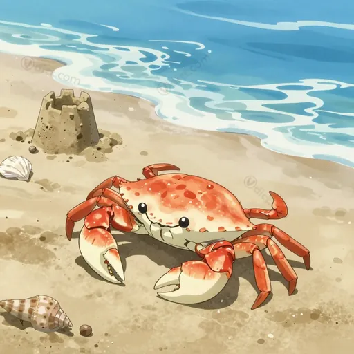 american lady crab