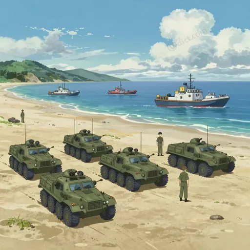 amphibious demonstration