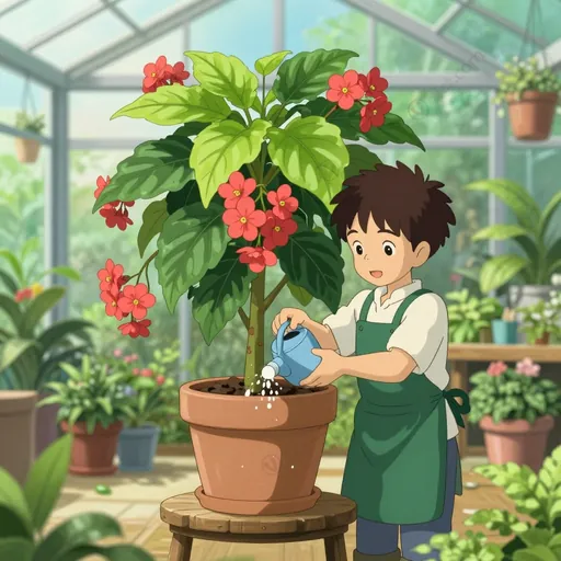 angel-wing begonia