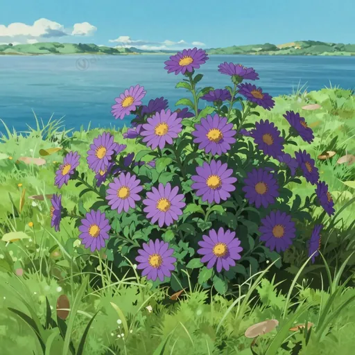 annual salt-marsh aster