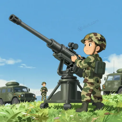 antiaircraft gun