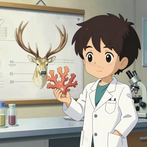 antler-like