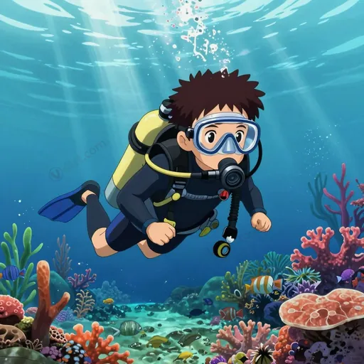 aqua-lung