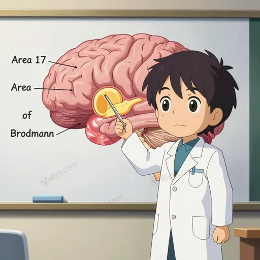 area 17 of brodmann