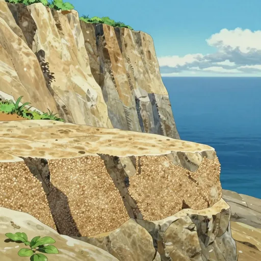 arenaceous rock
