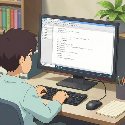 ascii text file