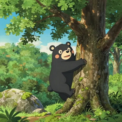 asiatic black bear