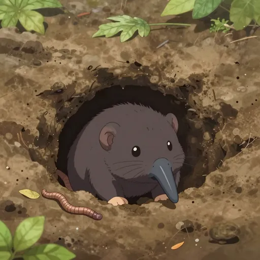 asiatic shrew mole