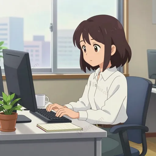 at work