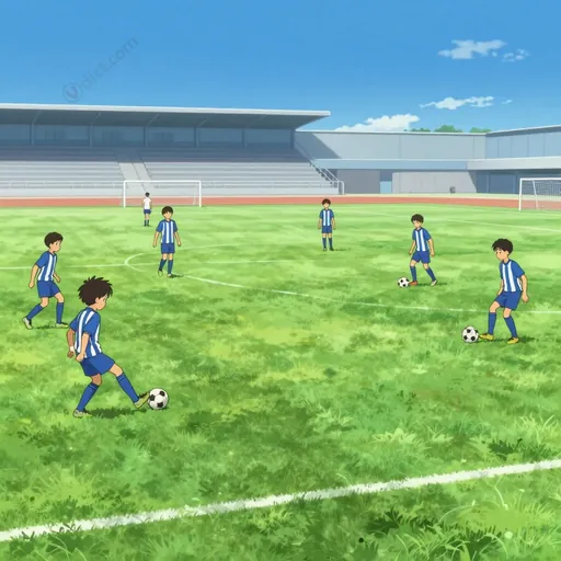 athletic field