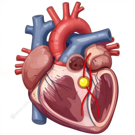 atrioventricular node
