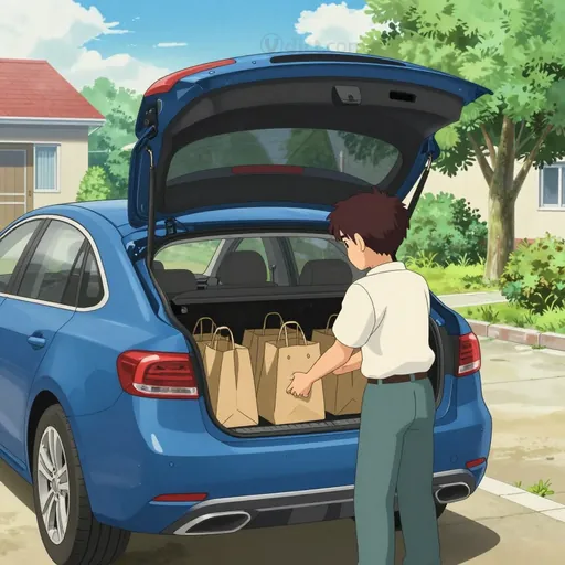 automobile trunk