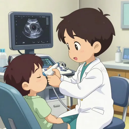 b-scan ultrasonography