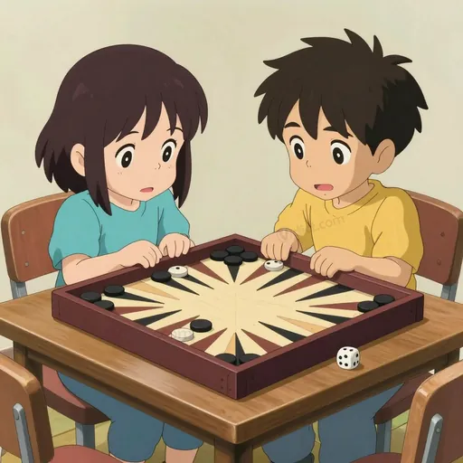 backgammon board