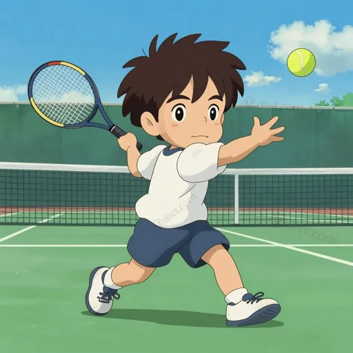 backhand shot