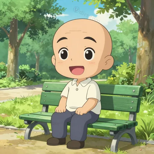 bald