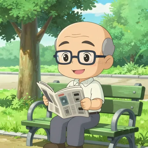 bald-headed