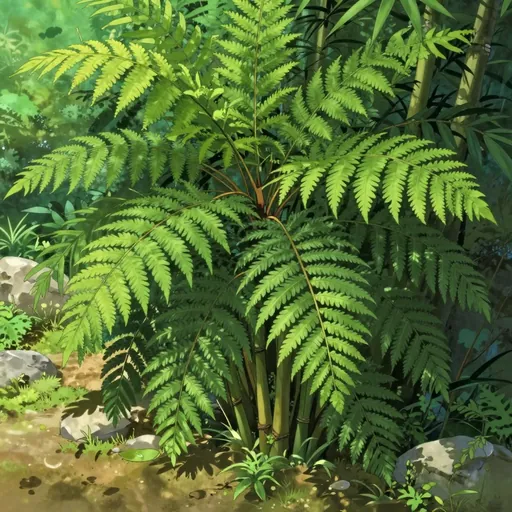 bamboo fern