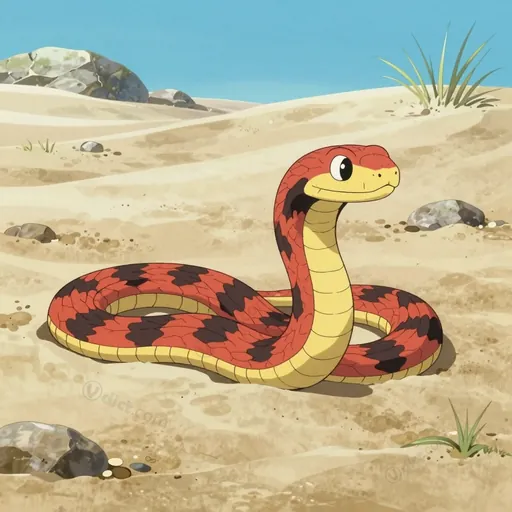 banded sand snake