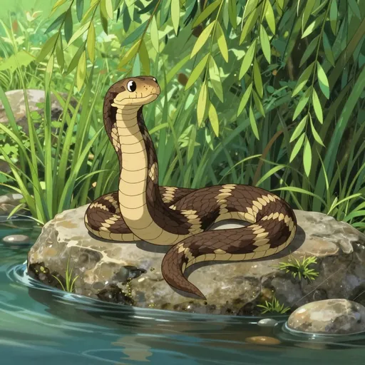 banded water snake
