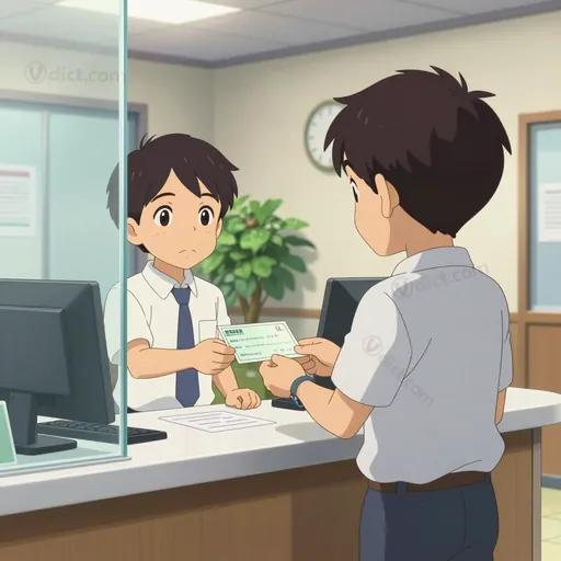 bank account
