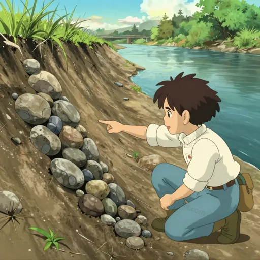 bank gravel