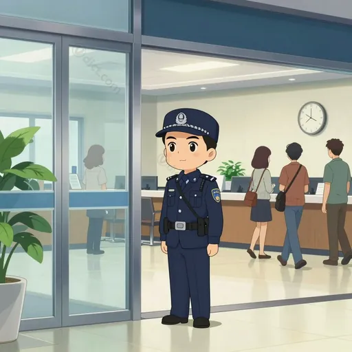 bank guard