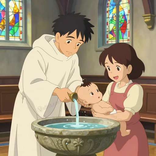 baptismal font