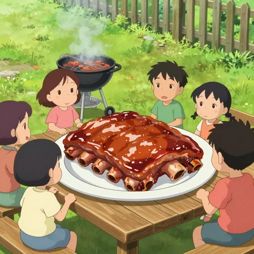 barbecued spareribs
