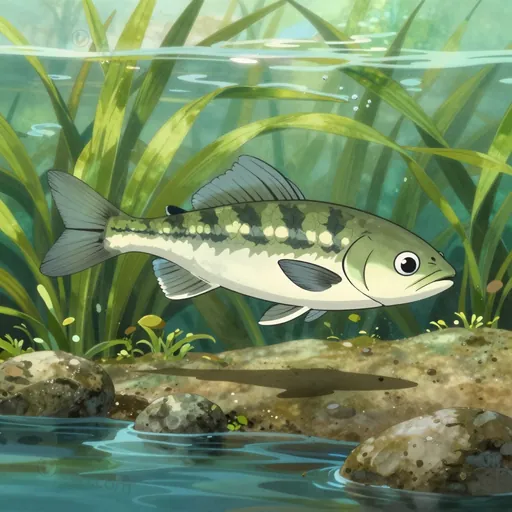 barred pickerel