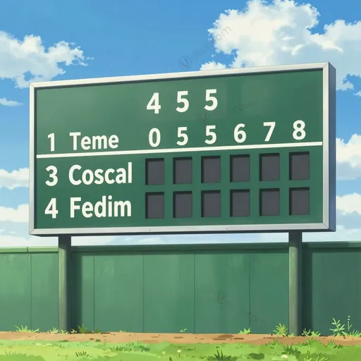baseball score