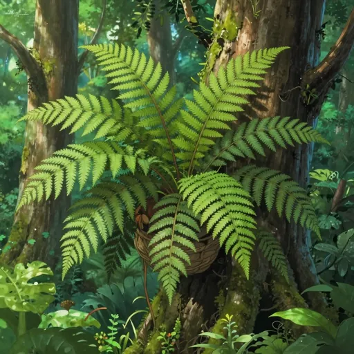 basket fern