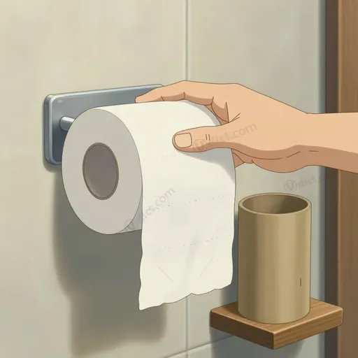 bathroom tissue