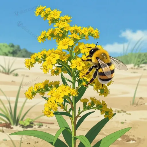 beach goldenrod