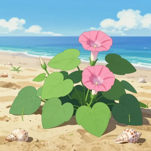 beach morning glory